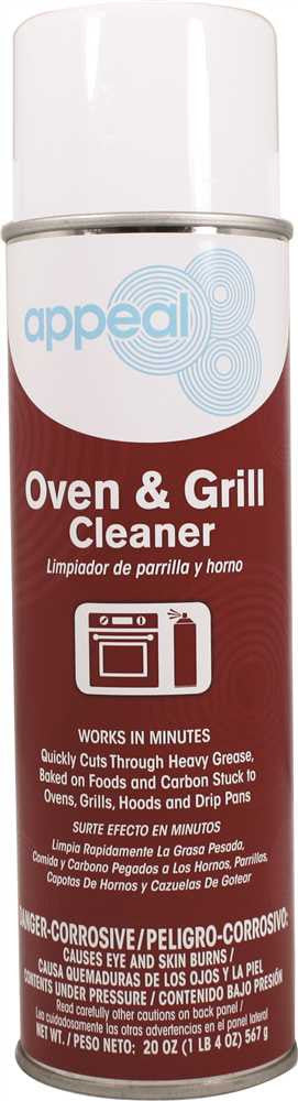 Appeal&reg; Oven And Grill Cleaner, 20 Oz.