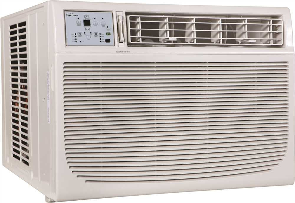 Garrison&trade; Air Conditioner, Window Mount, 18,000 Btu, 230-208 Volts, Heat And Cool