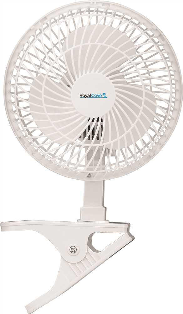 Royal Cove 2-in-1 Clip & Table Fan, 6 In.