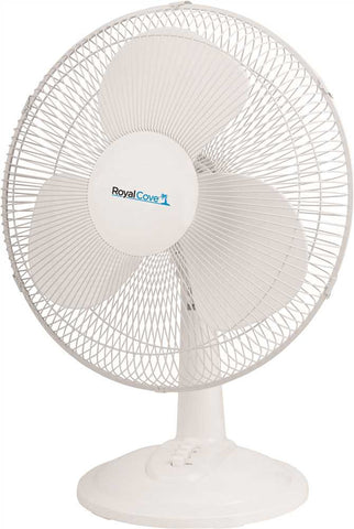 Royal Cove 3-speed Oscillating Table Fan, 16 In.