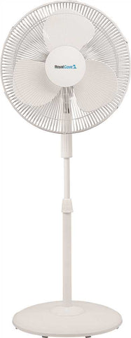 Royal Cove 3-speed Oscillating Pedestal Fan, 16 In.