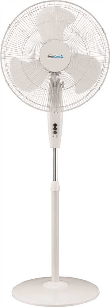 Royal Cove 3-speed Oscillating Pedestal Fan, 18 In.