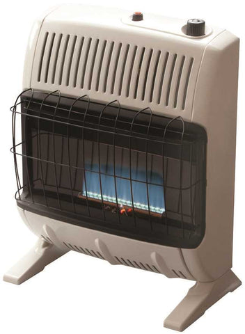 Heatstar Vent-free Blue Flame Thermostat Control Propane Gas Heater, Off-white, 10k Btu*