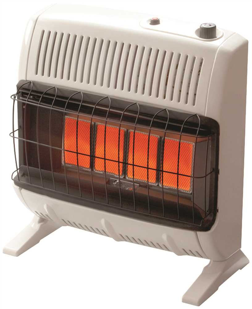 Heatstar Vent-free Infrared Thermostat Control Natural Gas Heater, Off-white, 30k Btu*