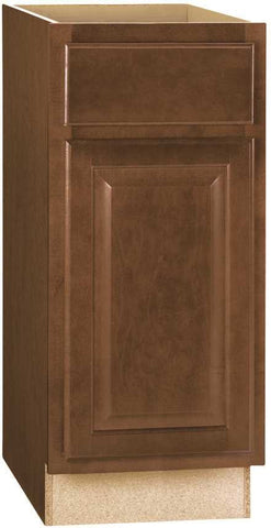 Rsi Home Products Hamilton Base Cabinet, Fully Assembled, Raised Panel, Cafe, 15x34-1-2x24 In.