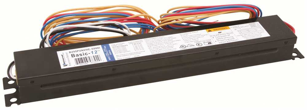 Universal Lighting Compact Fluorescent Electronic Ballast, High Output, 2 X 95 Watt, T12, 120 - 277 Volt