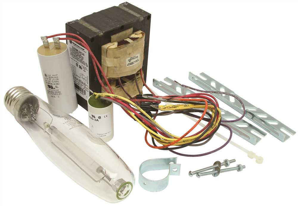 Universal Lighting High Pressure Sodium Ballast Kit With Lamp, 250 Watt, 5 Tap