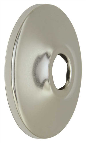 Shallow Escutcheon, 1-2 In. Chrome Copper Tube, Pack Of 15