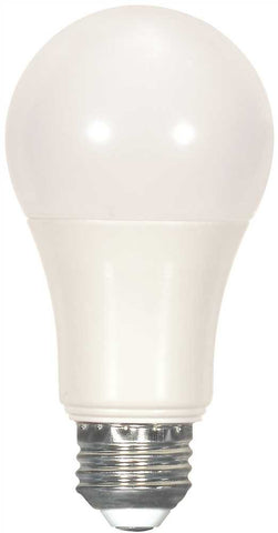 Satco Led Lamp A19, 9.6 Watts, 2700k, 80 Cri, E26 Base, 120 Volts, Non-dimmable, 6 Per Box