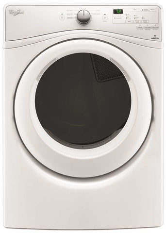 Whirlpool&reg; Duet&reg; 7.4 Cu. Ft. High Efficiency Front Load Gas Dryer With Quad Baffles, Chrome Shadow, 6 Cycles