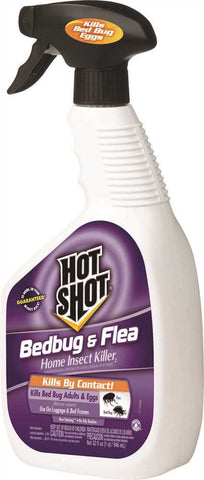 Hot Shot&reg; Bedbug And Flear Home Insect Killer, Rtu, 32 Oz.