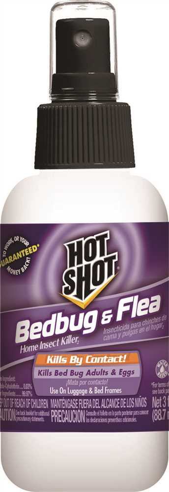 Hot Shot&reg; Bedbug And Flear Home Insect Killer, Rtu, 3 Oz.