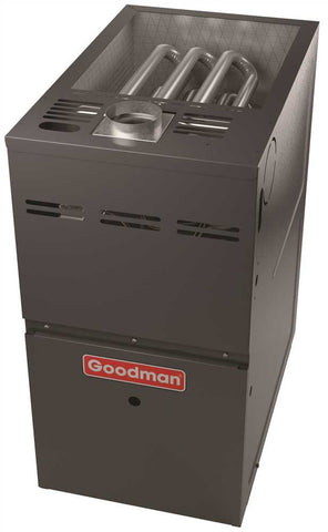 Goodman&reg; Multi-speed Upflow - Horizontal Gas Furnace, Multi-position, 80% Afue, 80,000 Btu