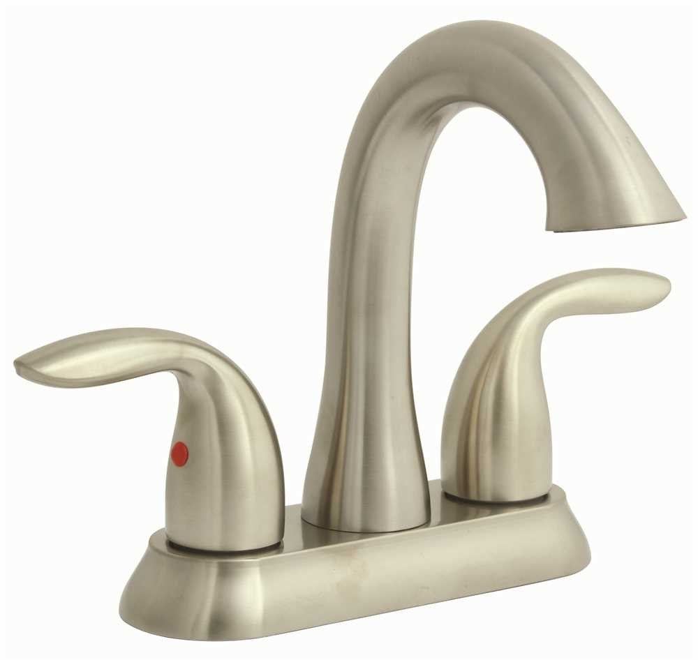 Premier&reg; Lavatory Faucet Two Handle Without Pop Up, Brushed Nickel