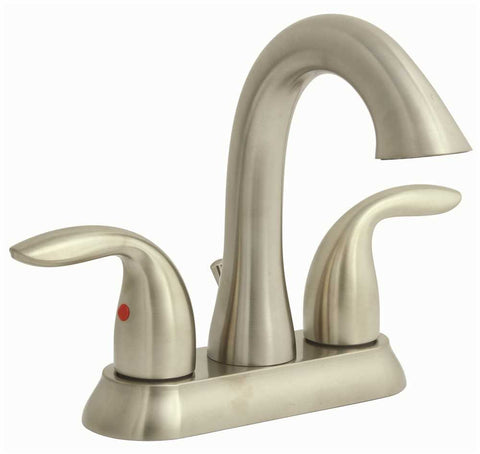 Premier&reg; Lavatory Faucet Two Handle With Pop Up, Brushed Nickel