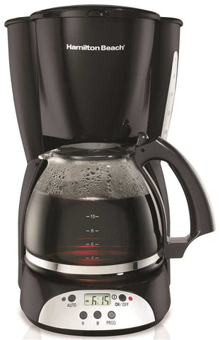 Hamilton Beach&reg; 12 Cup Digital Coffee Maker, Black