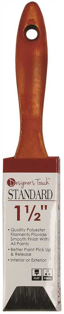 Designer Touch&trade; Standard Varnish Brush, 1-1-2 In.