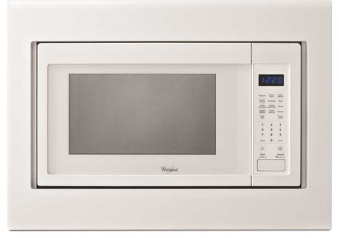 Whirlpool&reg; 1.6 Cu. Ft. Countertop Microwave Trim Kit, White, 30 In