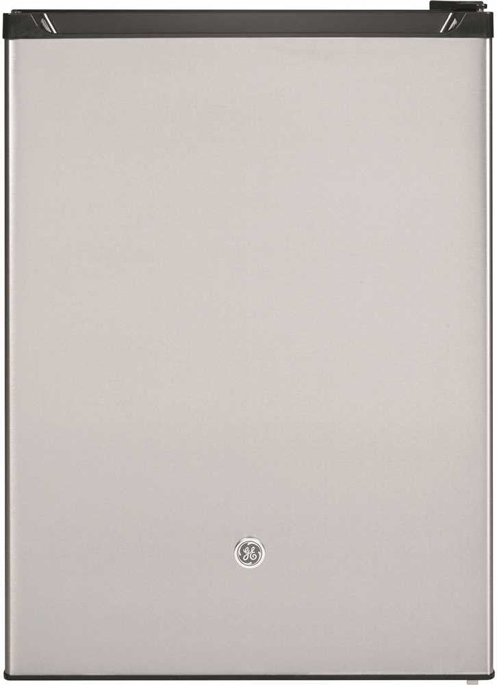 Ge&reg; Spacemaker&reg; 5.6 Cu. Ft. Compact Refrigerator, Stainless Steel, Reversible Door