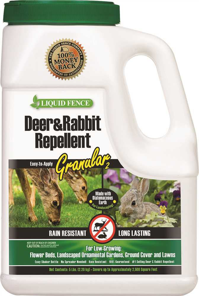 Liquid Fence&reg; Deer And Rabbit Repellent Granules, 5 Lbs.