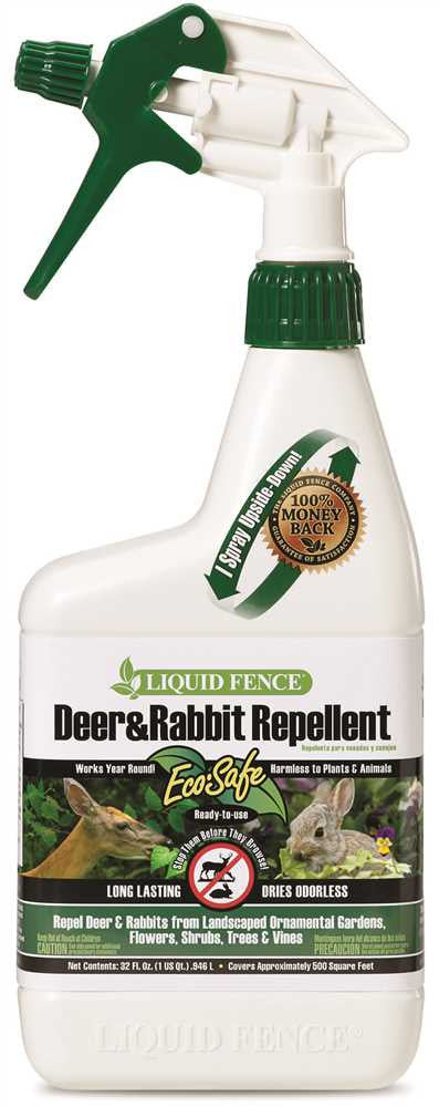 Liquid Fence&reg; Deer And Rabbit Repellent, Ready-to-use, 32 Oz.