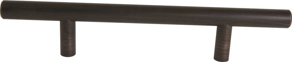 Anvil Mark&reg; Bar Pull, 3-3-4 In., Oil Rubbed Bronze, 5 Per Pack