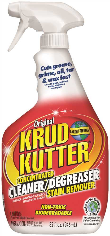 Krud Kutter&reg; Original Cleaner And Degreaser, Concentrated, 32 Oz. Spray