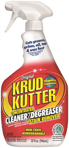 Krud Kutter&reg; Original Cleaner And Degreaser, Concentrated, 32 Oz. Spray