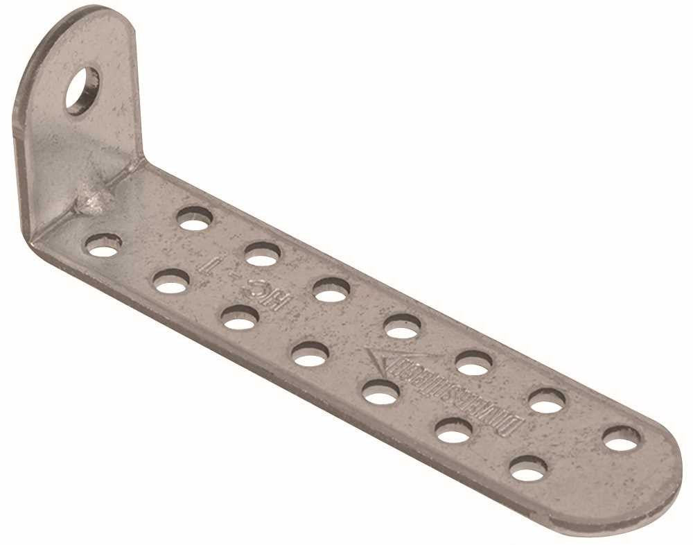 Diversitech&reg; Hurricane Pad Attachment Bracket, 5-1-4 In. X 1-1-4 In. X 6-1-2 In., 4 Per Pack