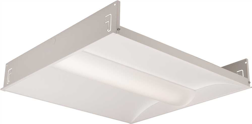 Columbia Lighting&reg; Led Architectural Troffer, 2 X 2 Ft., 3500k, Medium Lumen, Grid Lay-in, 0-10 Volt Dimming, 120-277 Volts