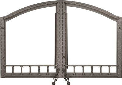 Napoleon&reg; H335-1wi Nz6000 Arched Double Doors, Wrought Iron