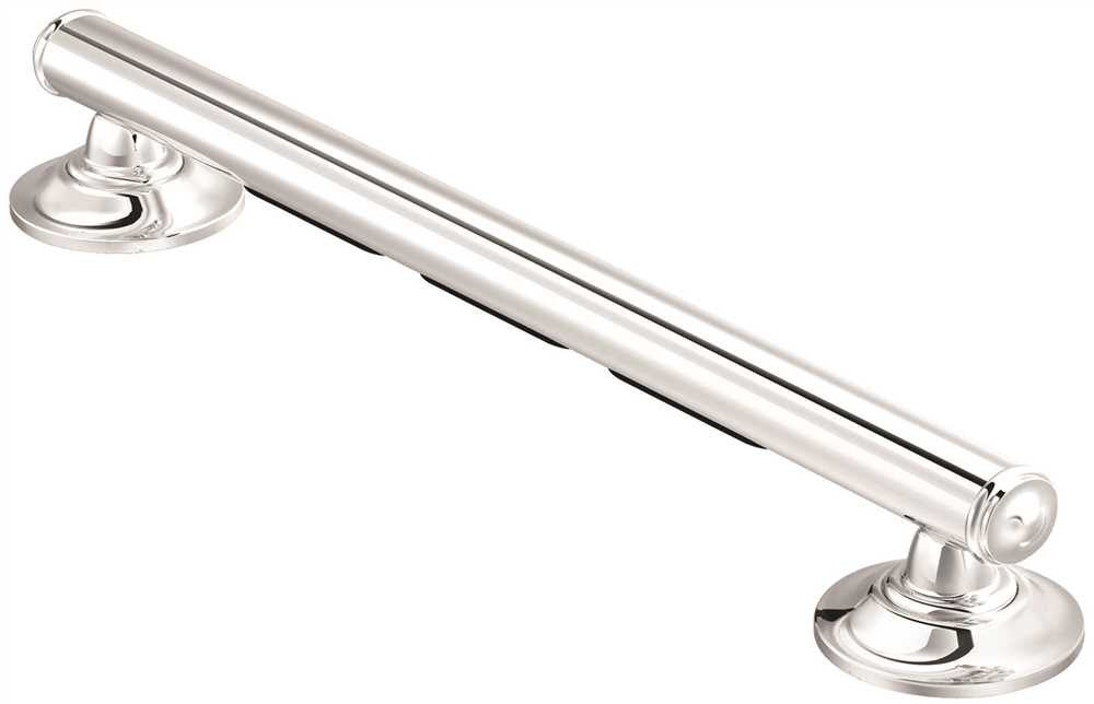 Moen Home Care&reg; Designer Grab Bar, 16 In., Chrome