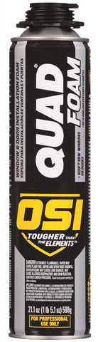 Osi Quad W In.dow And Door In.sulating Foam, White, 21.1 Oz.