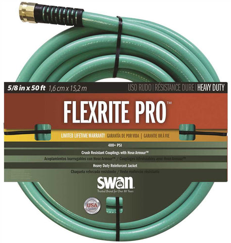 Swan&reg; Flexrite Pro Hose, 5-8 In. X 50 Ft.