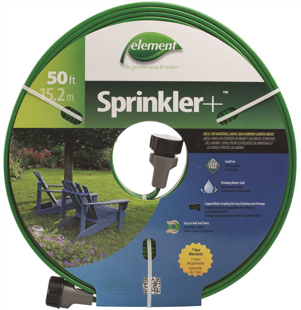 Element&reg; Sprinkler Soaker Hose, 50 Ft.