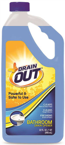 Drain Out Bathroom Drain Opener, 32 Oz.