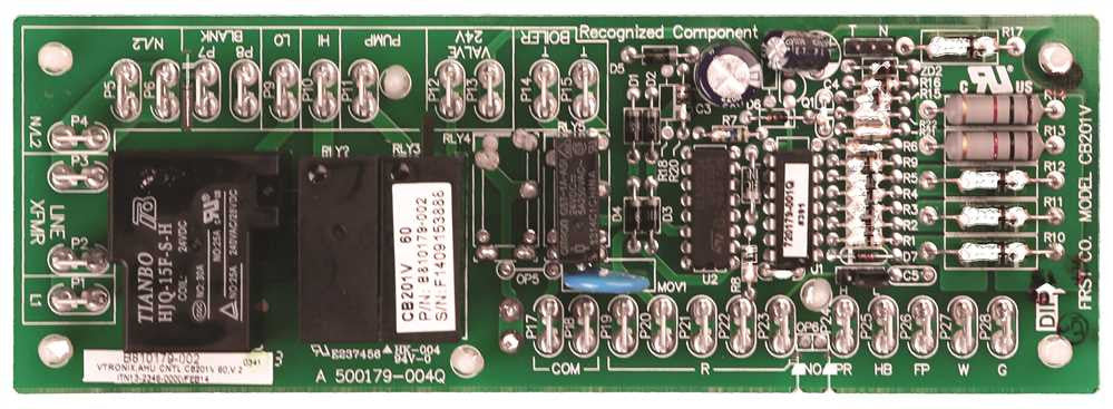 First Company&reg; Circuit Control Board For Hb-mb-ucq Units, 120 - 24 Volts