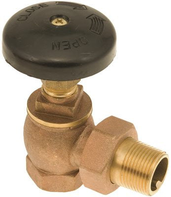 Bronze Steam Radiator Valve 3-4"