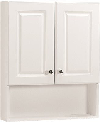 White Bath Storage Cabinet, 23 In.