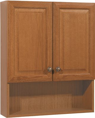 Oak Bath Storage Cabinet 23 In.