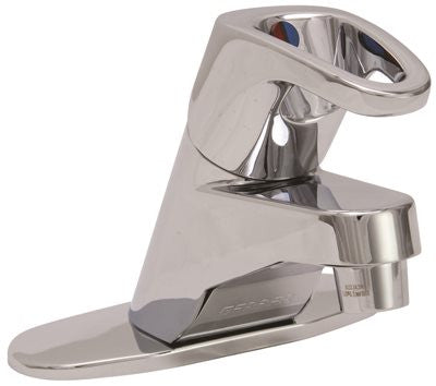 Gerber Hardwater Bathroom Faucet With Brass Pop Up Chrome