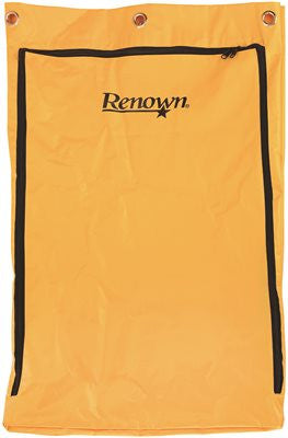 Renown&reg; Vinyl Replacement Bag, With Zipper, Yellow