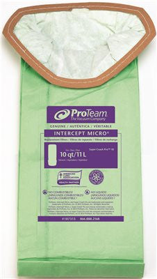 Intercept Micro Filters, For Super Coach Pro Hepa 10, 10 Per Pack