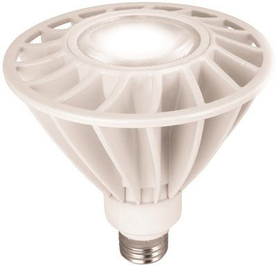 Tcp Dimmable 17 Watt Led Medium Base Par38 Flood Lamp, 2700k Color Temperature, Clear