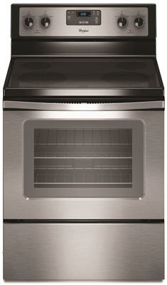 Whirlpool&reg; 30-inch  4.8 Cu. Ft. Single Oven Free-standing Electric Range, Stainless