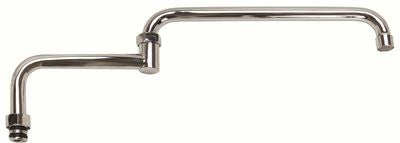 Premier Commercial Replacement Double Joint Swing Spout For T & S And Premier, 18 In. , Lead Free