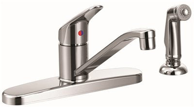 Cleveland Faucet Group Cornerstone Single Handle Kitchen Faucet In Chrome