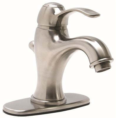 Premier Sanibel Single Handle 4 In. Centerset Lavatory Faucet 1.5 Gpm Brushed Nickel Finish