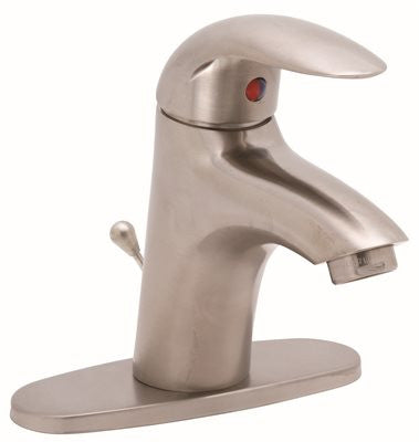 Premier Westlake Single Handle Centerset Lavatory Faucet, 4 In., 1.5 Gpm, Brushed Nickel