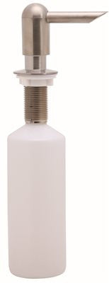 Premier Soap Dispenser With Abs Head In Brushed Nickel Finish